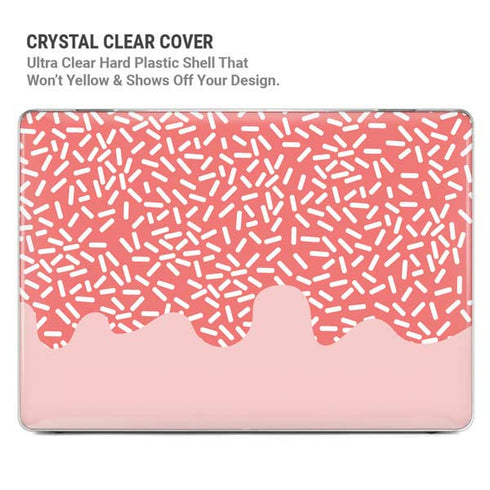 Coral Spring Sprinkles MacBook Cases
